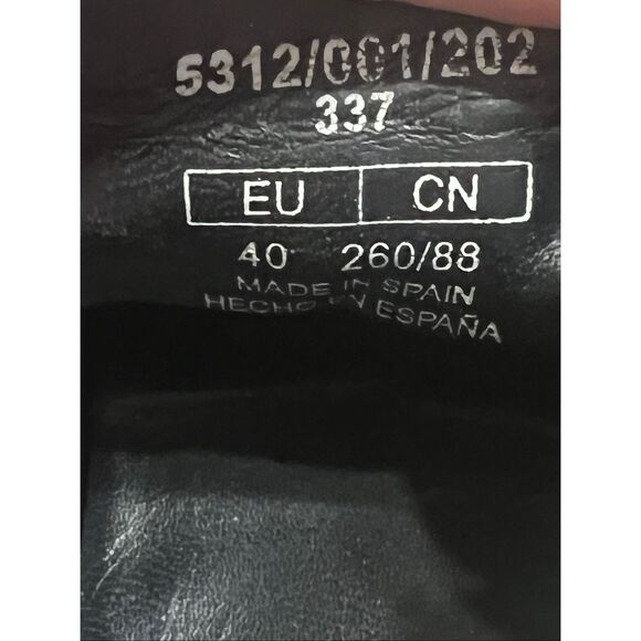 Zara calf hair moccasins sz 40/9 - Picture 5 of 5